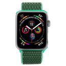 Simple Fashion Nylon Watch Band for Apple Watch Series 7 41mm / 6 & SE & 5 & 4 40mm / 3 & 2 & 1 38mm, with Magic Stick(Grass Green)