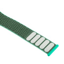 Simple Fashion Nylon Watch Band for Apple Watch Series 7 41mm / 6 & SE & 5 & 4 40mm / 3 & 2 & 1 38mm, with Magic Stick(Grass Green)