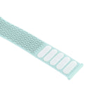 Simple Fashion Nylon Watch Band for Apple Watch Series 7 41mm / 6 & SE & 5 & 4 40mm / 3 & 2 & 1 38mm, with Magic Stick(Grey Green)