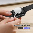 JOYROOM S-IW002 Ben Series 2 in 1 1.5m 3A Magnetic Charge Cable for Apple Watch(White)
