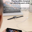 JOYROOM S-IW002 Ben Series 2 in 1 1.5m 3A Magnetic Charge Cable for Apple Watch(White)