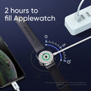 JOYROOM S-IW002 Ben Series 2 in 1 1.5m 3A Magnetic Charge Cable for Apple Watch(White)