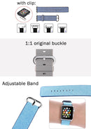 For Apple Watch 38mm Woven Nylon Watch Band