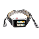 Clothes Wool Wrist Watch Band with Stainless Steel Buckle for Apple Watch Series 3 & 2 & 1 38mm(Black)