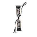 Clothes Wool Wrist Watch Band with Stainless Steel Buckle for Apple Watch Series 3 & 2 & 1 42mm(Black)