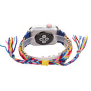 Clothes Wool Wrist Watch Band with Stainless Steel Buckle for Apple Watch Series 3 & 2 & 1 42mm(Dark Blue)