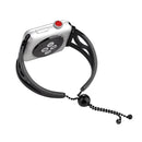 S-shaped Bracelet Stainless Steel Watch Band for Apple Watch Series 3 & 2 & 1 38mm(Black)