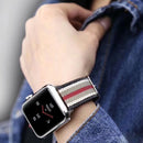 Simple Fashion Nylon Watch Band for Apple Watch Series 3 & 2 & 1 38mm, with Connector