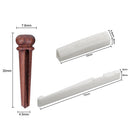 Portable With Saddle Bone Nut Set Practical Acoustic Guitar 6 String Bridge Pins