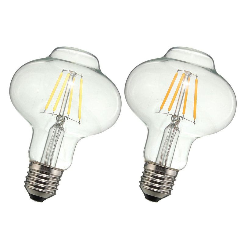 E27 4W White/Warm White COB LED Filament Retro Edison Bulbs AC 220V