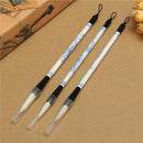 3Pcs Brush Pen Blue And White Picture Chinese Japanese Calligraphy