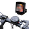 64 LED Wireless Remote Laser Bicycle Rear Tail Light Bike Turn Signals Safety Warning Light