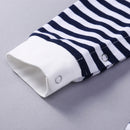 Baby Suit Long-sleeved Cartoon Elephant Stripes Crawling Baby Clothes