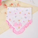 Infant Baby Kids Cotton Feeding Saliva Towel Dribble Triangle Bandana Bib Eyeful