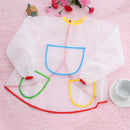 Child's Arts & Craft Painting Apron Baby Bib Messy Play Wipe Clean PVC Coverall