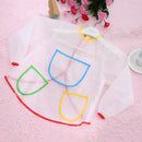 Child's Arts & Craft Painting Apron Baby Bib Messy Play Wipe Clean PVC Coverall
