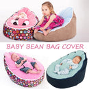Classic Comfortable Safe Baby Sofa Feeding Bed Cover without Filling (Pink)