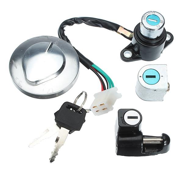 Ignition Switch Cap Lock Set With 2 Keys For 95-99 Honda CMX250 Rebel CA125