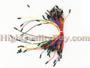65pcs Male to Male Jumpers Wires Cable Set For DIY Arduno Shield AVR Breadboard