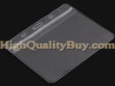 10 x Business ID Card Badge Holder Clear Multi-Purpose Bags Documents New