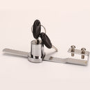 Drawers Cabinet Display Cases Showcase Sliding Glass Push Door Keyed Lock 2Keys