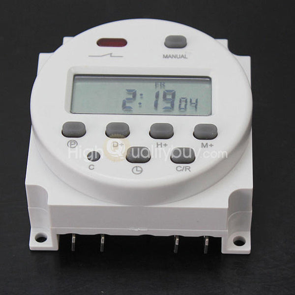 1 set LCD Display Power Programmable Timer Time Control Switch Relays Hot