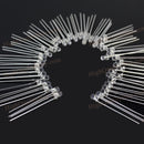 50x 3mm Purple LED DC 3.2-3.8V leds Diode lamp Emitting light new popular Hot