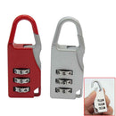 2x Portable Travel Luggage Suitcase 3 Digit Resettable Combination Hot