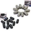 10 x Snap On 5Mm Ferrite Bead Choke Coil Clamp Rfi Emi Cable Clip Noise New