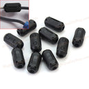 10 x Snap On 5Mm Ferrite Bead Choke Coil Clamp Rfi Emi Cable Clip Noise New