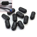 10 x Snap On 5Mm Ferrite Bead Choke Coil Clamp Rfi Emi Cable Clip Noise New