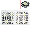 50 x 3W DC 3.2-3.4V White Light High Power LED Emitter Lamp Bead Aluminum Best