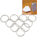 10Pcs Hinged Rings Binder Craft Split Hinge For Scrapbooking Photo Album Hot