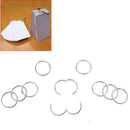10Pcs Hinged Rings Binder Craft Split Hinge For Scrapbooking Photo Album Hot
