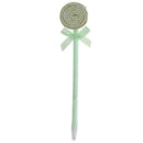 5x Lollipop Ball Point Ballpoint Pens Student Office Stationery Writing Pen