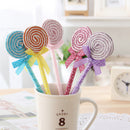 5x Lollipop Ball Point Ballpoint Pens Student Office Stationery Writing Pen