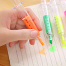 Cute Syringe Highlighters Pen Marker Needle Ball Point Nurse Hospital New 1 PC