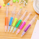 Cute Syringe Highlighters Pen Marker Needle Ball Point Nurse Hospital New 1 PC