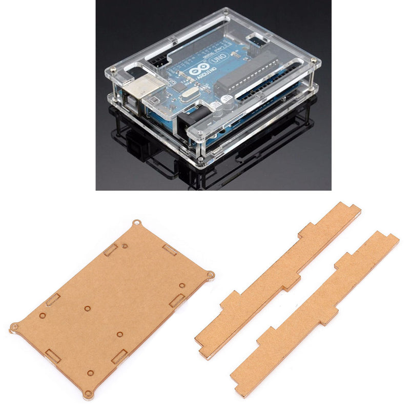 1 x Acrylic Box-Enclosure Transparent Case for Arduino MEGA2560 R3 Arduino Best