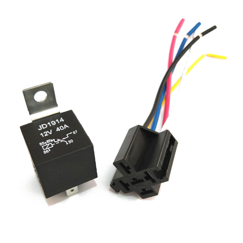 1/3/5 pcs 12VDC Car Auto Automotive 12V DC 40A 4PIN Amp Relay Switch Power New