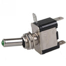 12V 20A Green LED Light Rocker Toggle Switch SPST ON/OFF Car Truck Boat ATV