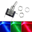 12V 20A Green LED Light Rocker Toggle Switch SPST ON/OFF Car Truck Boat ATV