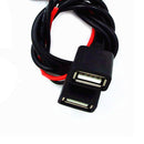 Car 12V to 5V 3A DC/DC Buck Converter Power Supply Module Dual USB Best Hot