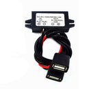 Car 12V to 5V 3A DC/DC Buck Converter Power Supply Module Dual USB Best Hot