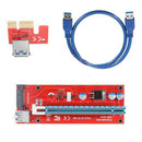 PCI-E 1x to 16 x Powered USB3.0 GPU Riser Extender Adapter Card Ethereum Best