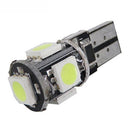 10x T10 194 168 W5W COB LED CANBUS Bright Glass License Light White Bulb