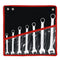 Combination Wrench Set 7ps Mechanic Plumber Opened Ring with Bag Repair-Tool Ope