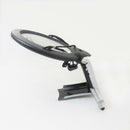 Suspended Desktop Magnifier 2 LED Light Double Power Magnifier useful New 1x