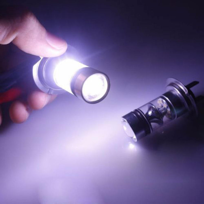 2500W H7 LED Headlight Bulb Conversion Kit High Low Fog Beam Lamp 6000K