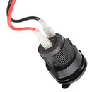 12-24V Car Motor Waterproof Female Socket Power Plug Outlet 60CM